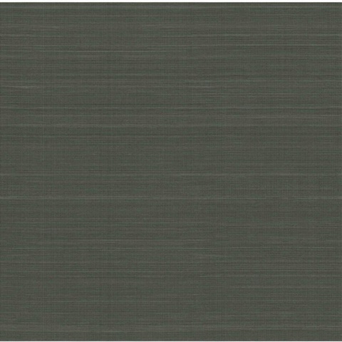Black Laguna Abaca Peel and Stick Wallpaper
