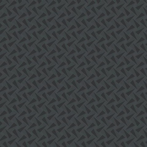 Black Petite Pivots Geometric Wallpaper