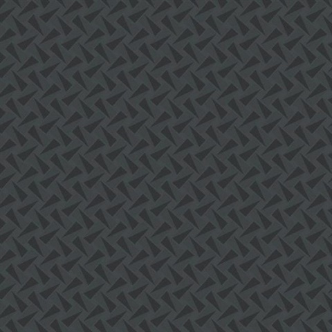 Black Petite Pivots Geometric Wallpaper