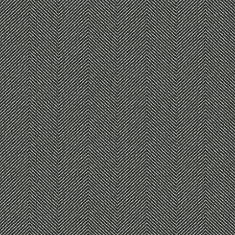 Black Rattan Chevron Textured Wallpaper
