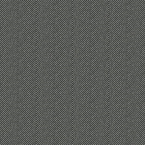 Black Rattan Chevron Textured Wallpaper