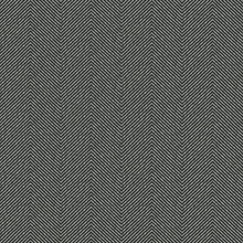 Black Rattan Chevron Textured Wallpaper