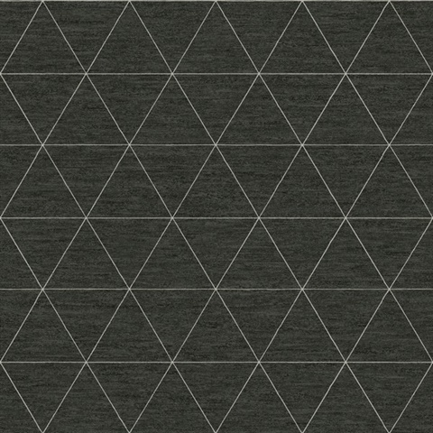 Black Ridge Geometric Triangles Wallpaper