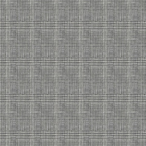 Black Shirting Plaid Wallpaper