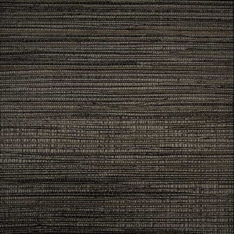 Black & Silver Wallquest BX10107 Grasscloth Metallic Wallpaper