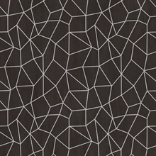 Black Textured Giraffe Skin Metallic Wallpaper