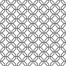 Black Trellis Geometric  Positive Wallpaper