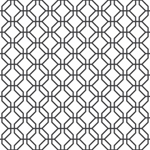 Black Trellis Geometric  Positive Wallpaper