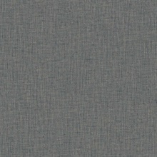 Black Tweed Woven Linen Wallpaper