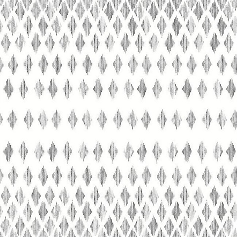 Black & White Diamond Ombre Wallpaper