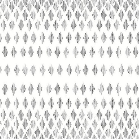 Black & White Diamond Ombre Wallpaper