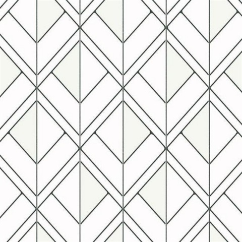 Dark Grey Geometric Wallpaper Geometric Pattern Removable or  Etsy  Geometric  wallpaper Wallpaper accent wall Room wallpaper