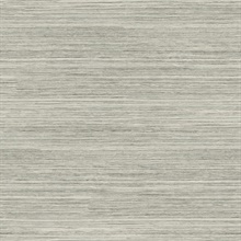 Black & White Fountain Faux Grass Wallpaper