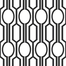 Black & White Hopscotch Wallpaper