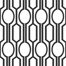 Black & White Hopscotch Wallpaper