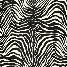 Black &amp; White Zebra Striped Dante Wallpaper