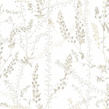 Bladranker Beige Botanical