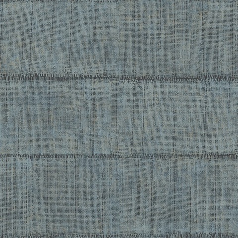 Blake Denim Texture Stripe Wallpaper