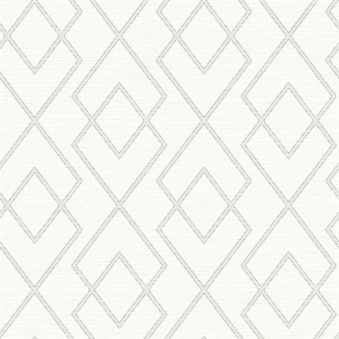 Blaze Off-White Trellis