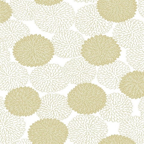 Blithe Gold Floral