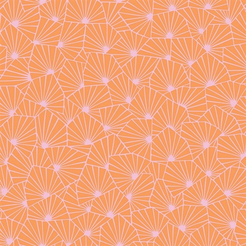 Blomma Orange Geometric