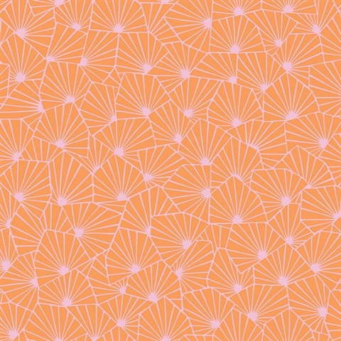 Blomma Orange Geometric