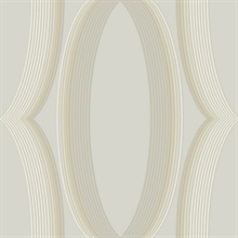 Blonde Progression Large Ogee Wallpaper