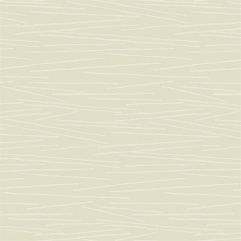 Blonde Textured Plaster Line Horizon Wallpaper