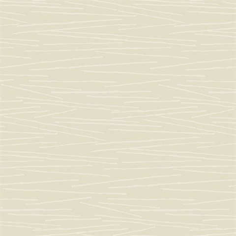 Blonde Textured Plaster Line Horizon Wallpaper