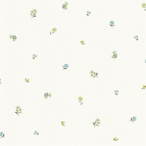 Bloom Toss Blue Floral