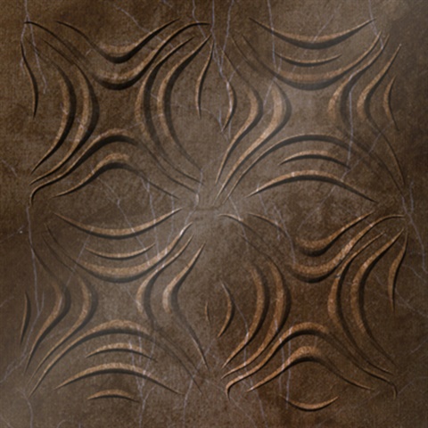 Blossom Ceiling Panels Aged Bronze