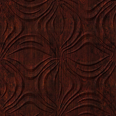 Blossom Ceiling Panels Burgundy Grain