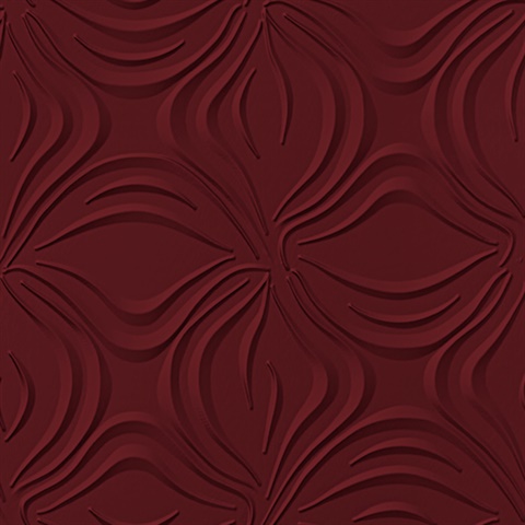 Blossom Ceiling Panels Marsala