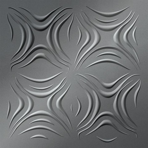 Blossom Ceiling Panels Metallic Silver
