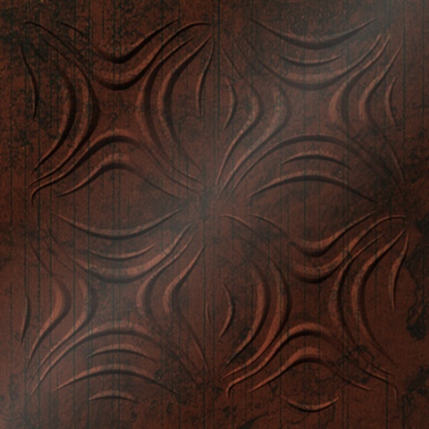 Blossom Ceiling Panels Moonstone Copper