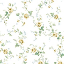 Blossom Floral Trail Floral Wheatfield & Sage Peel and Stick Wallpaper