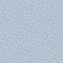 Blue Abstract Geometric Almond Shape Wallpaper