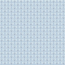 Blue Abstract Retro Tulip Flip Wallpaper