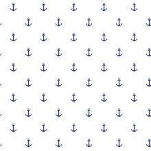 Blue Anchors Away Wallpaper