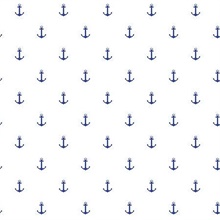 Blue Anchors Away Wallpaper