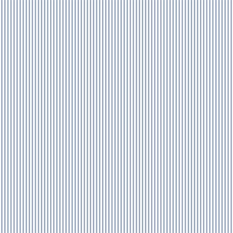 Blue and White Baby Stripe Prepasted Wallpaper