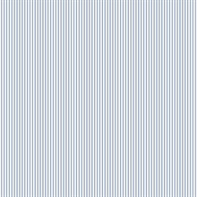 Blue and White Baby Stripe Prepasted Wallpaper