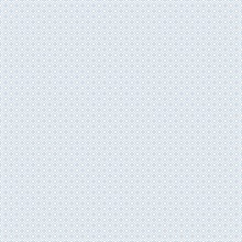 Blue Art Deco Diamon Grid Wallpaper