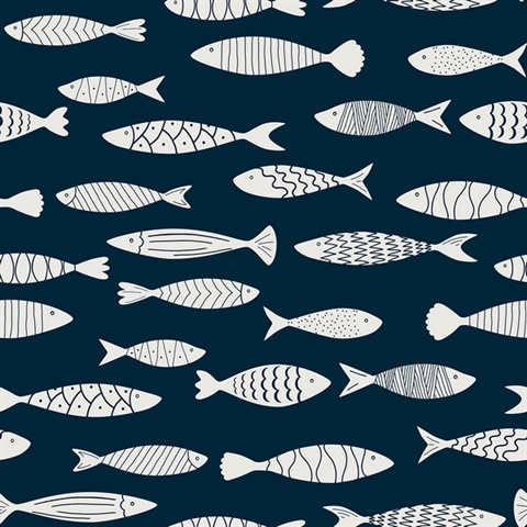 Blue Bay Fish Wallpaper