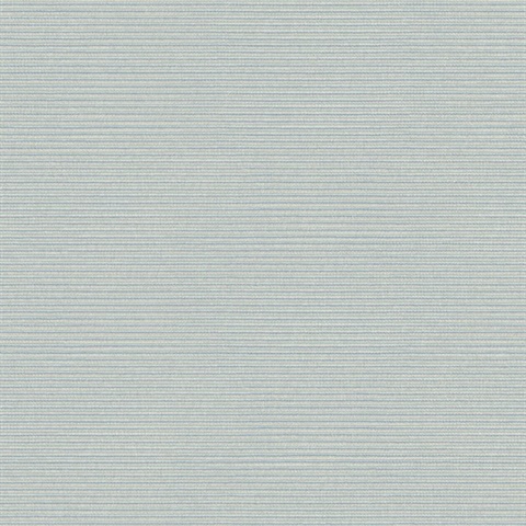 Blue Boucle Southwest Horizontal Weave Wallpaper