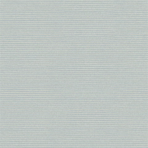 Blue Boucle Southwest Horizontal Weave Wallpaper