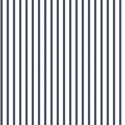 Blue Breton Stripe Wallpaper