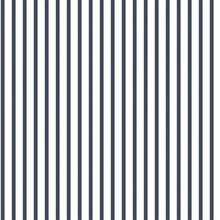 Blue Breton Stripe Wallpaper