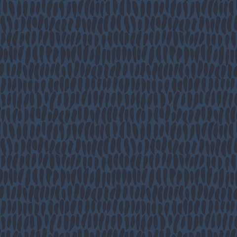 Blue Brushstroke Lines Wallpaper