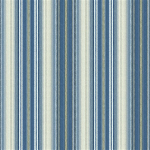 Blue Casual Stripe